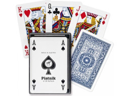 Poker,Bridž - Plastové karty v krabičce