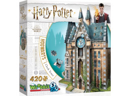 WREBBIT 3D puzzle Harry Potter: Bradavice, Hodinová věž 420 dílků