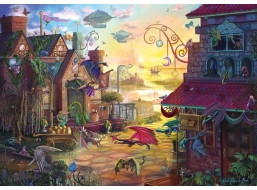 SCHMIDT Puzzle Dračí pošta 1000 dílků