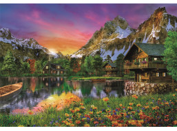 CLEMENTONI Puzzle Jezero v Alpách 6000 dílků