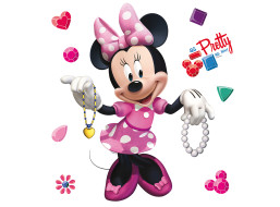 Dětská samolepka DISNEY MINNIE MOUSE 30x30 cm