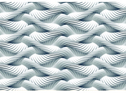 Moderní fototapeta - Pletená lana 3D - 360x254 cm