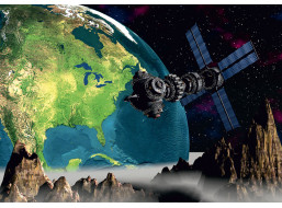 Moderní fototapeta - Kosmos - 360x254 cm