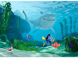 Dětská fototapeta DISNEY - Nemo a Dory v nebezpečí - 155x110 cm