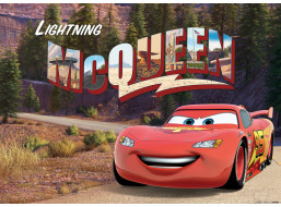 Dětská fototapeta DISNEY - Blesk McQueen - 155x110 cm