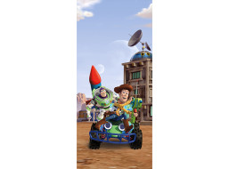 Dětská fototapeta DISNEY - Woody a Buzz - 90x202 cm