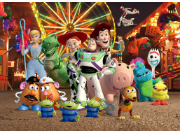 Dětská fototapeta DISNEY - Woody a kamarádi 2 - 155x110 cm