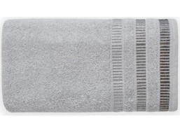 Ručník GITA 50x90 cm - stříbrný