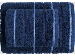 Bavlněný ručník FRESH 50x90 cm - tmavě modrý