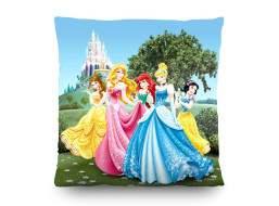 Dětský polštářek DISNEY PRINCEZNY 40x40 cm