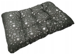 Pelíšek pro psy FLUFFY - 125x80 cm - tmavě šedý