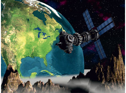 Moderní fototapeta - Kosmos - 360x270 cm