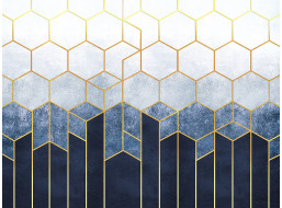 Moderní fototapeta - Geometrická abstrakce - 360x270 cm