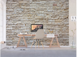 Moderní fototapeta - Kamenný obklad - 360x270 cm