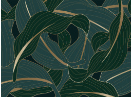 Moderní fototapeta - Exotické lisy - 360x270 cm