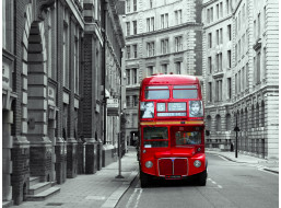 Moderní fototapeta - Autobus v Londýně - 360x270 cm