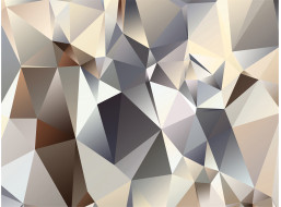 Moderní fototapeta - Trojúhelníky 3D - 360x270 cm
