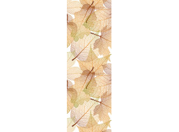 Moderní fototapeta - Listový vzor - 90x270 cm