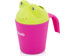 CHIPOLINO Konvička na oplachování vlasů Froggy růžová