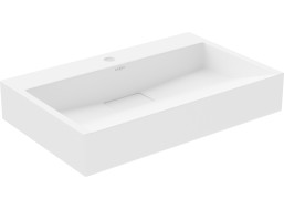 Umyvadlo z litého mramoru MEXEN AVA 60 cm - s otvorem pro baterii - bílé, 23016001