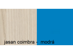 Barevné provedení - jasan coimbra / modrá