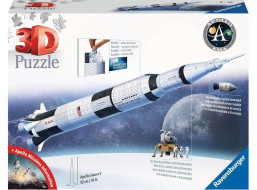 RAVENSBURGER 3D puzzle Vesmírná raketa Saturn V 504 dílků