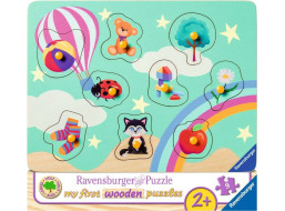 RAVENSBURGER Dřevěná vkládačka Moje první věci