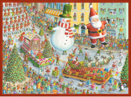 RAVENSBURGER Puzzle Přichází Vánoce 500 dílků