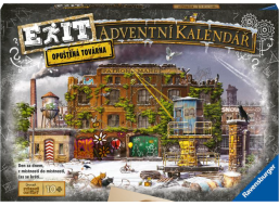 RAVENSBURGER EXIT Úniková hra - Adventní kalendář: Opuštěná továrna