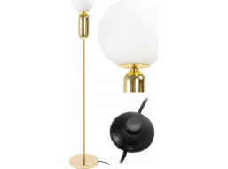Stojací lampa CLASS bulky - zlatá