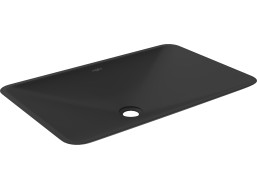 Umyvadlo z litého mramoru MEXEN ESPER 60 cm - černé, 23036071