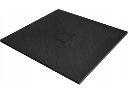 Sprchová SMC vanička MEXEN HUGO 100x100 cm - černá, 42701010