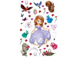 Dětská samolepka na zeď - DISNEY - Sofie První - 42,5x65 cm