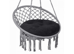Sedací polštář IVY do závěsného křesla 65 cm - tmavě šedý