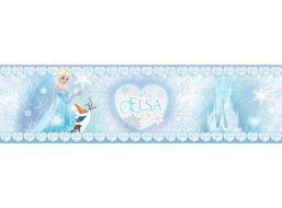 Dětská samolepící bordura DISNEY FROZEN, 14x500 cm