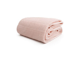 Deka přehoz LUXURY WOOL 130x160 cm - růžová