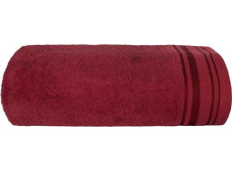 Bavlněný ručník DAVE - 50x90 cm - 400g/m2 - vínově červený