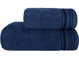 Bavlněný ručník DAVE - 50x90 cm - 400g/m2 - tmavě modrý