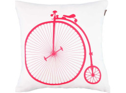 Povlak na polštář VINTAGE BIKE 45x45 cm - Červené kolo