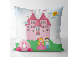 Povlak na polštář MAXIME Velvet 40x40 cm - Růžový zámek