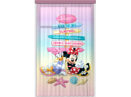 Dětský závěs DISNEY - Minnie a Daisy - 140x245 cm
