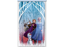 Dětský závěs DISNEY - FROZEN 2 - Elsa s přáteli v podzimním lese - 140x245 cm