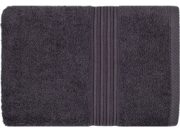 Bavlněný ručník LITRE - 70x140 cm - 500g/m2 - tmavě šedý