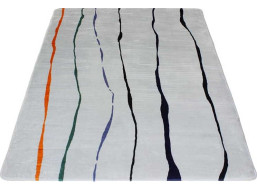 Pěnový koberec EVITA 120x160 cm - světle šedý