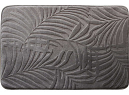 Pěnová koupelnová předložka EXOTIC NATURE 60x90 cm - šedá