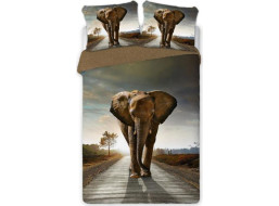 Bavlněné povlečení ELEPHANT exclusive - slon - 160x200 cm