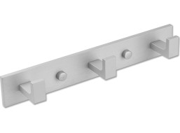 Stříbrný kovový věšák TRIO 24 cm