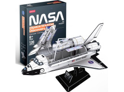 CUBICFUN 3D puzzle NASA: Raketoplán Discovery 126 dílků