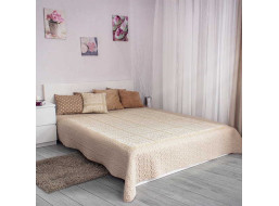 Přehoz na postel PLATINUM 200x220 cm - béžový