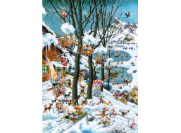 HEYE Puzzle Paradise: V zimě 1000 dílků